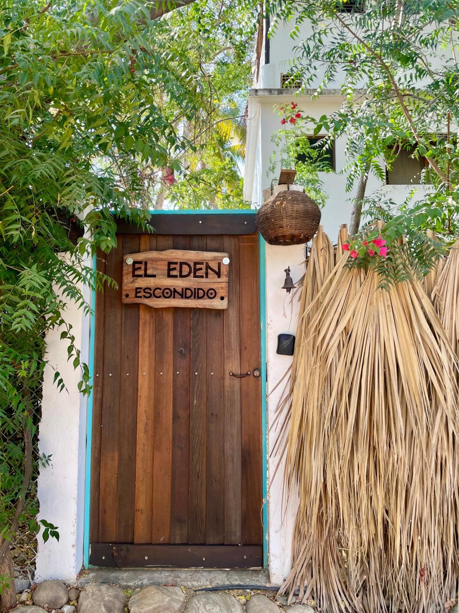 Hotel El Eden Escondido Puerto Escondido  Exterior foto